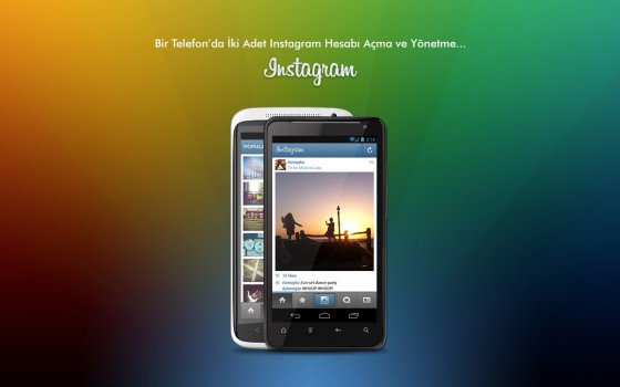 Aynı telefonda iki instagram hesabı