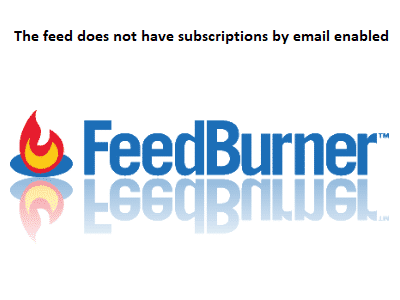 The feed does not have subscriptions by email enabled