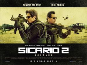 Sİcario: Day of the Soldado  film afişi bu şekilde.