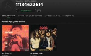 spotify kullanici adi ornegi Spotify Kullanıcı Adı Değiştirme