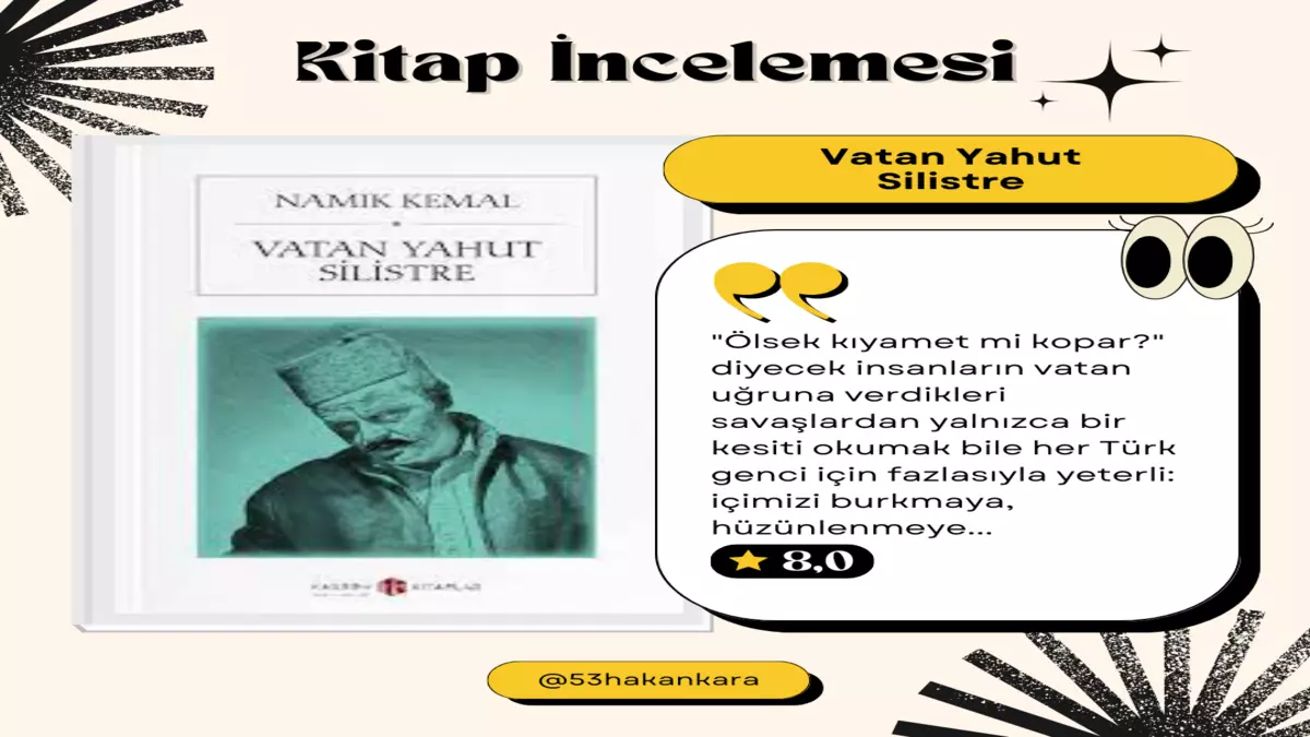 Vatan Yahut Silistre Namık Kemal