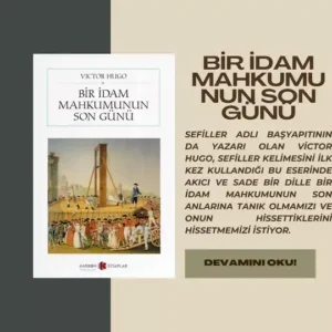 Bir İdam Mahkumunun Son Günü adlı kitabın görseli ve kitap hakkındaki kısa görüşüm.