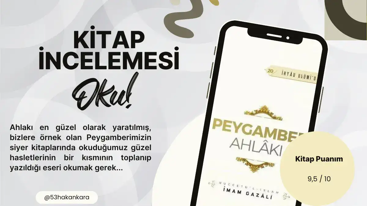 Peygamber Ahlakı İmam Gazali